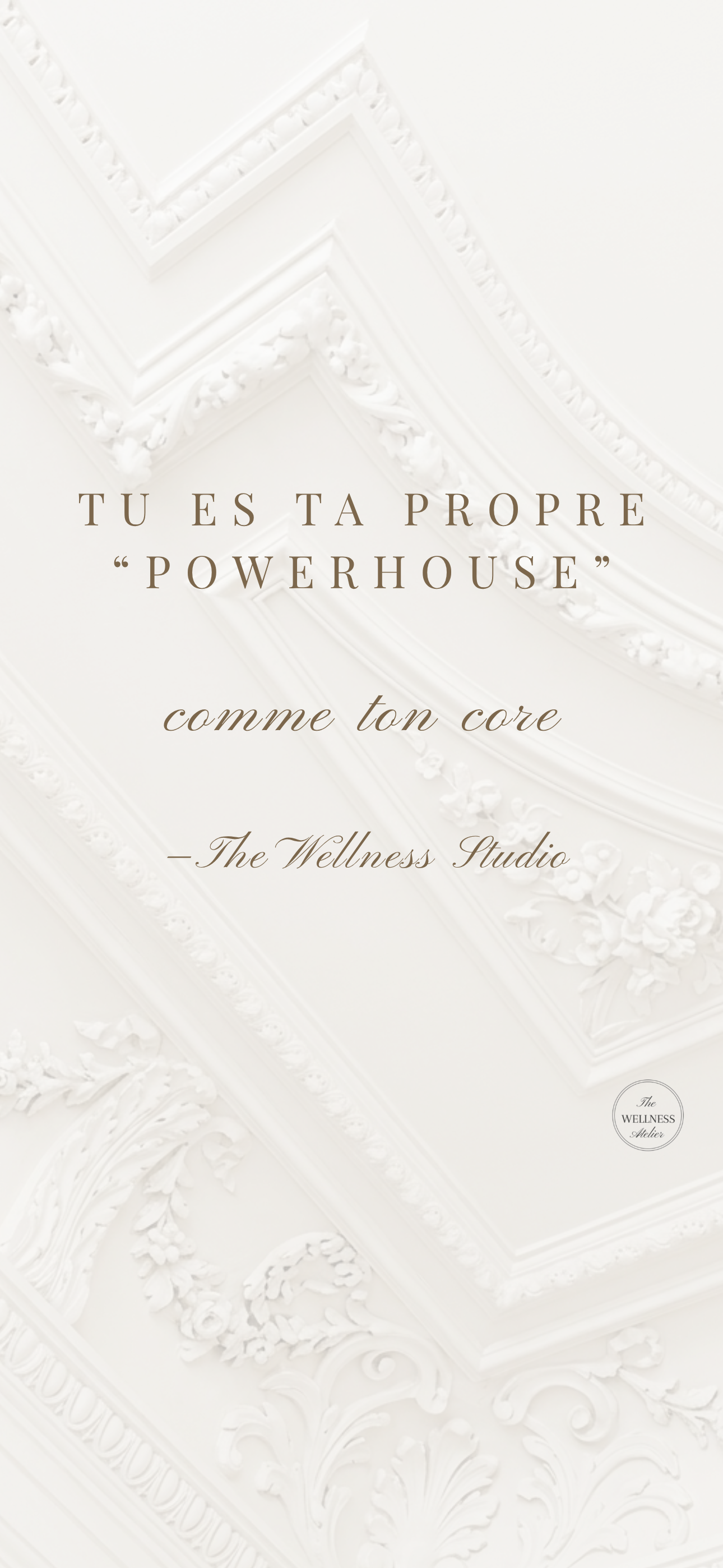Le Studio Wellness x The Wellness Atelier™